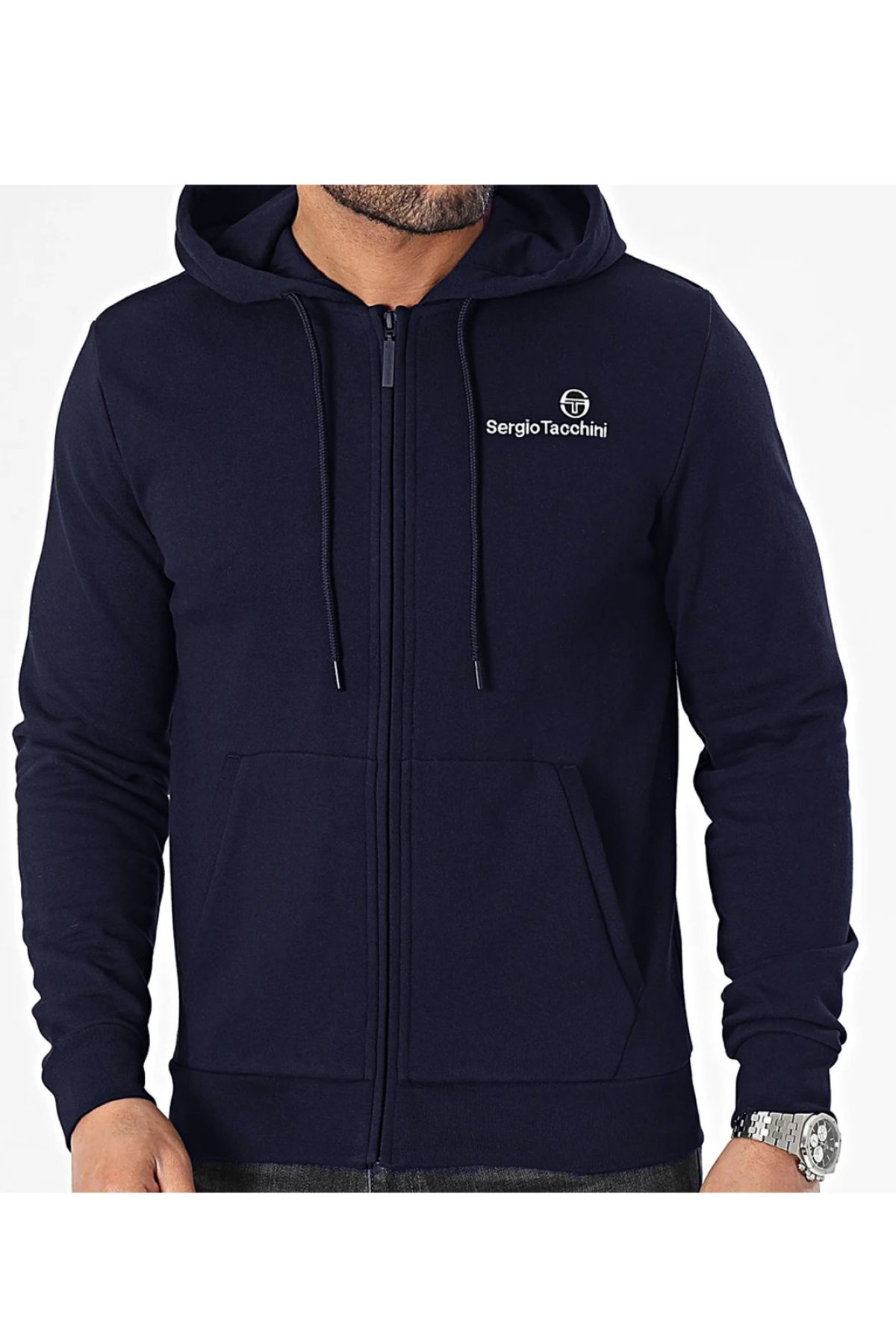 Sergio Tacchini 40523 mikina modrá L