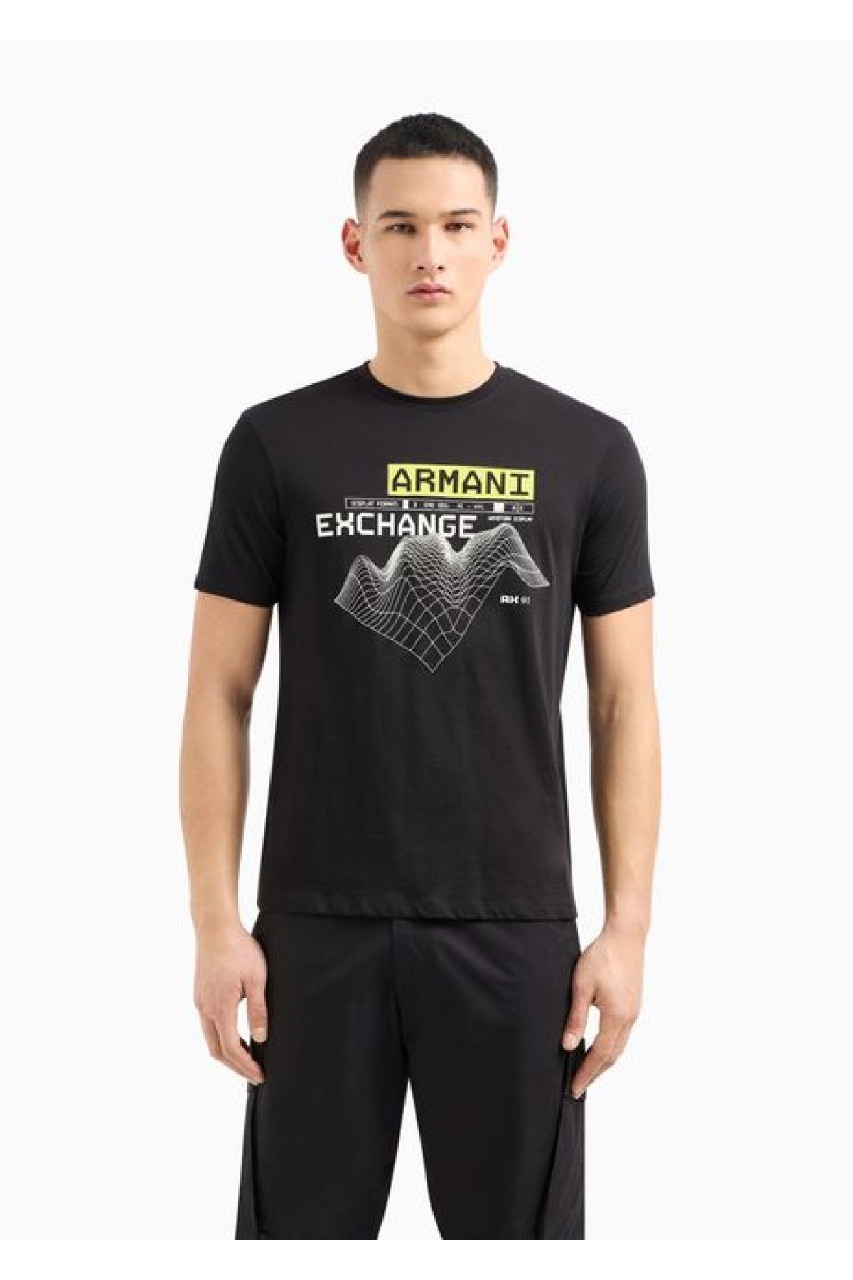 Armani Exchange 3DZTJQ ZJGEZ tričko černé XL