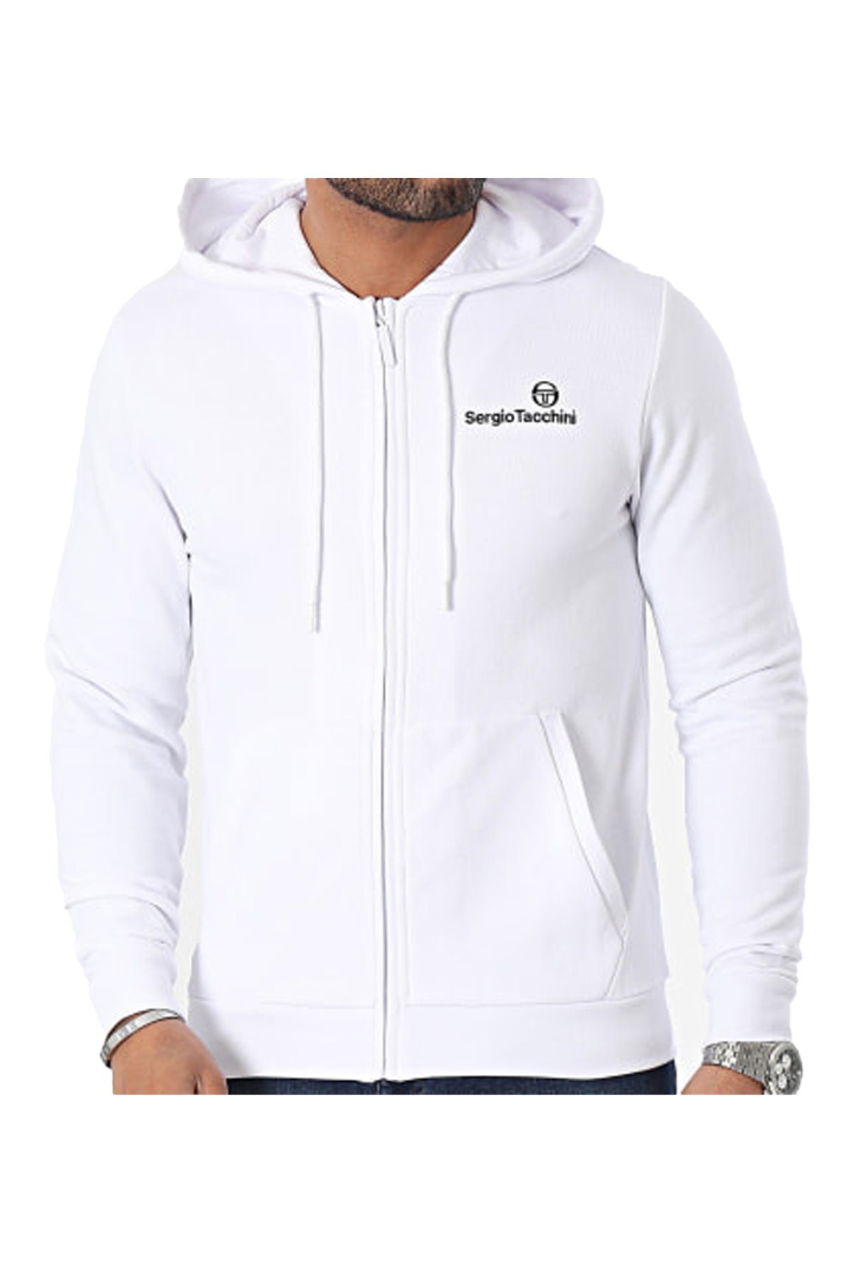 Sergio Tacchini 40523 mikina bílá XL