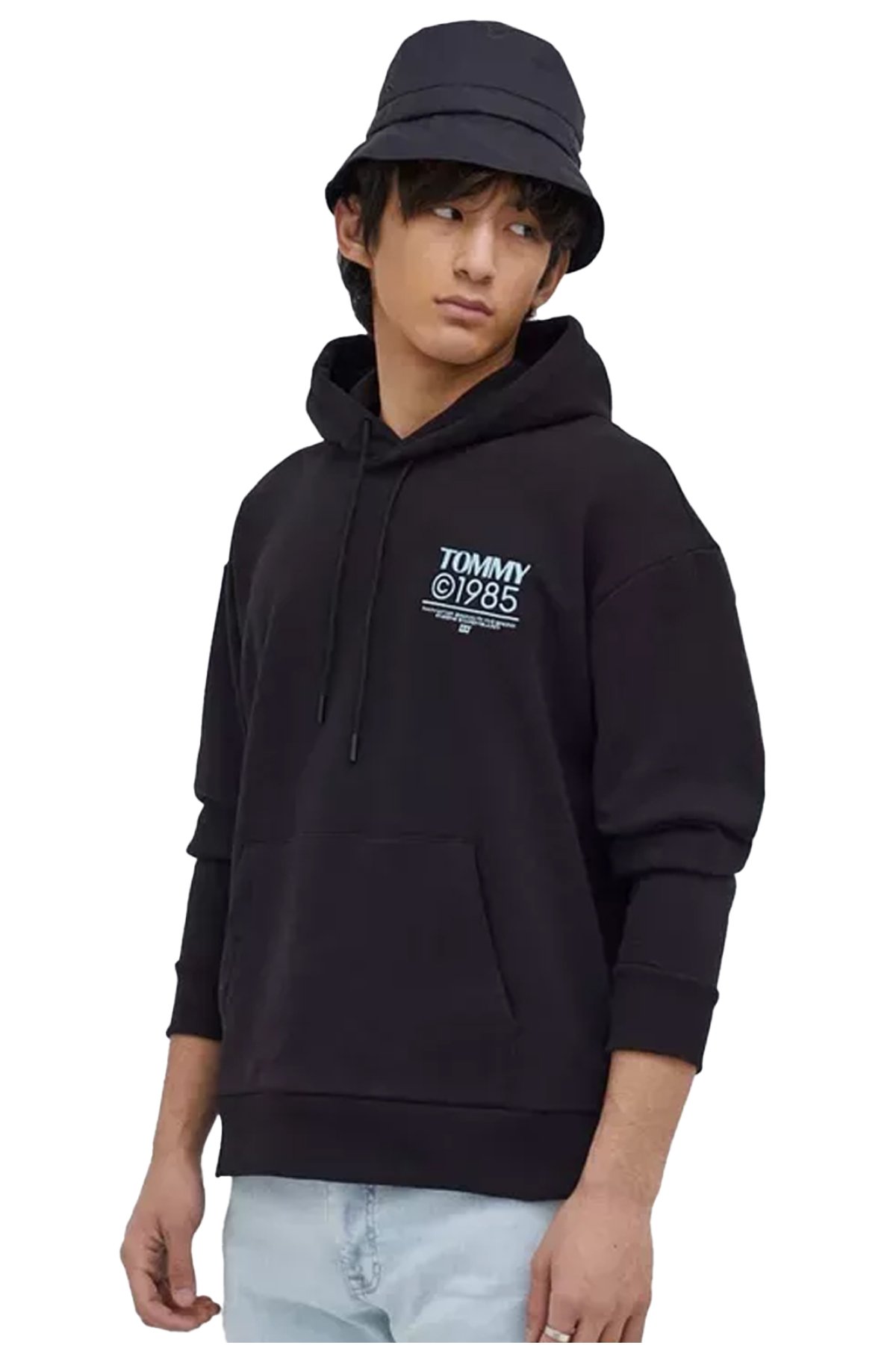 Tommy Jeans DM0DM18385 mikina černá M